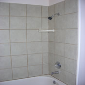 Everett Tile Bath Walls